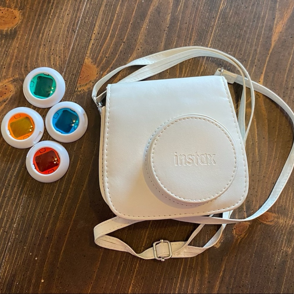 Instax Polaroid Film Case and Color Lenses